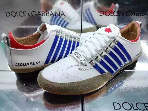 chaussures dsquared2 femmes pas cher chine 2015 chaussures dsquared2 hommes blanche italy bleu blanc